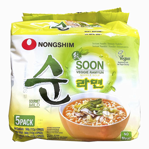 Soon Veggie Ramyun Noodle Soup